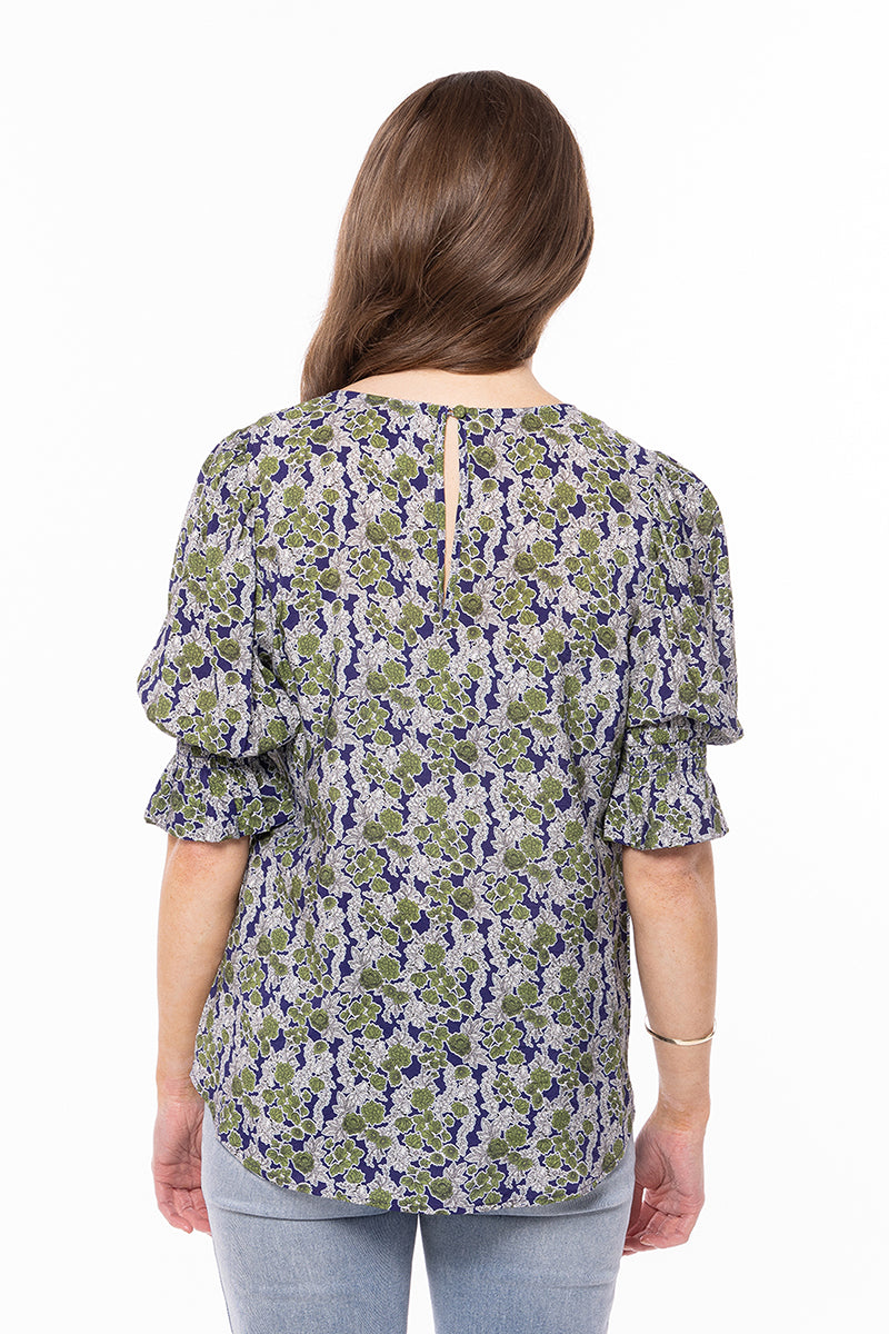 Seeking Lola  FLORISH TOP BOLD BLOOM