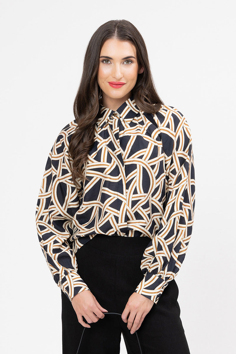 SEEKING LOLA LIZZE SHIRT INK CHAIN