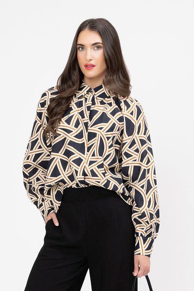 SEEKING LOLA LIZZE SHIRT INK CHAIN