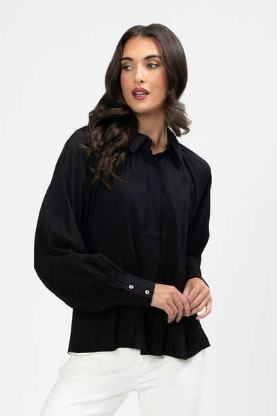 SEEKING LOLA LIZZE SHIRT BLACK