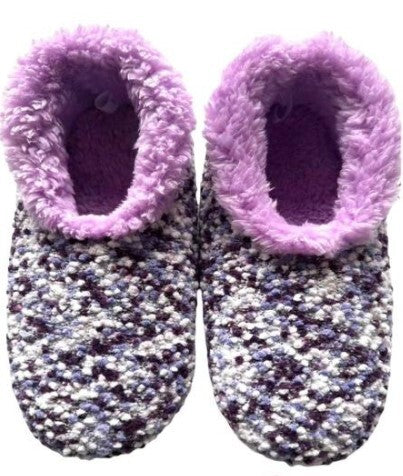 SLUMBIES Popcorn Stitch PURPLE