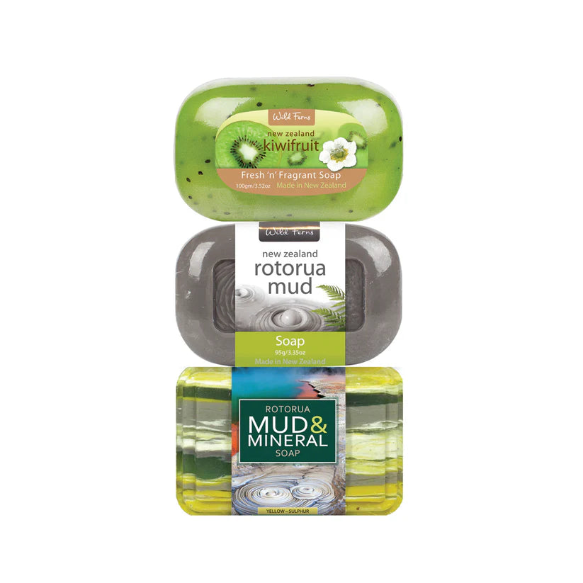 SOAP PACK ROCK MUD KIWIFRUIT