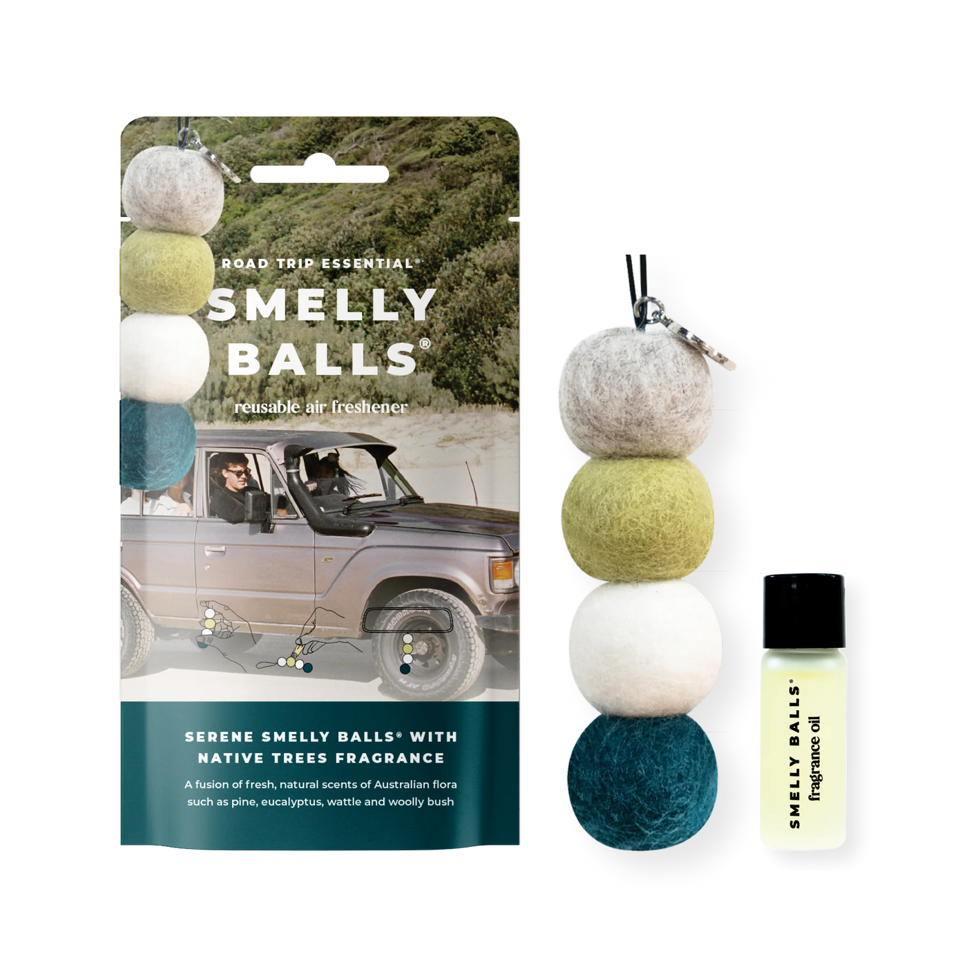 Smelly Balls  SERENE SET NATIVE TREES