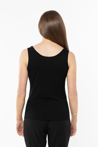 SEEKING LOLA Assign essential Tank top BLACK SHORT