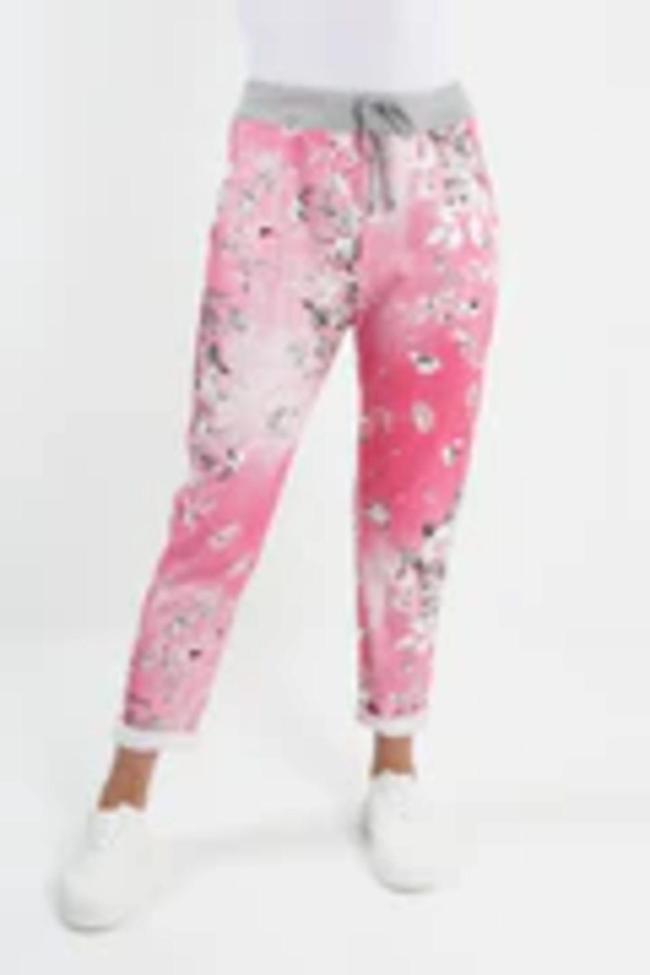 Denver  PINK  FLORAL PANTS