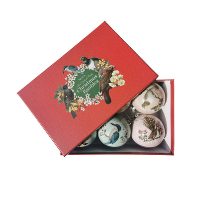 NZ native birds  christmas decorations BAUBLES
