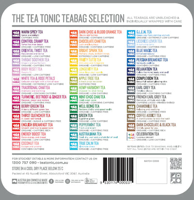 Tea Tonic MINI TEA CHEST GOURMET TIN