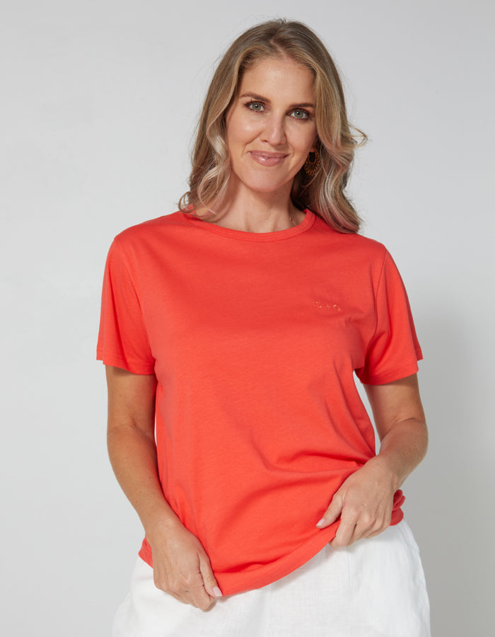 Stella & Gemma  T SHIRT Ace coral  Logo