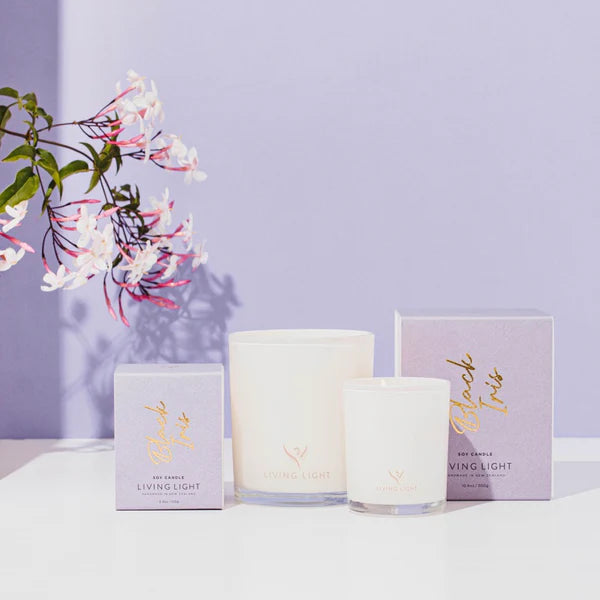 Living Light candle mini BLACK IRIS