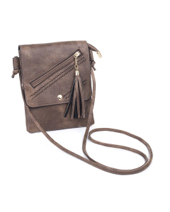 Cross Body Bag B5715-4 BROWN