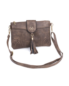 Cross Body Bag B5756-4 Brown