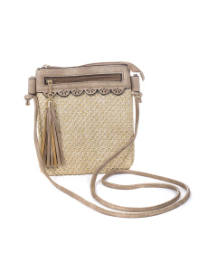 Cross Body Bag B5802-1 BEIGE