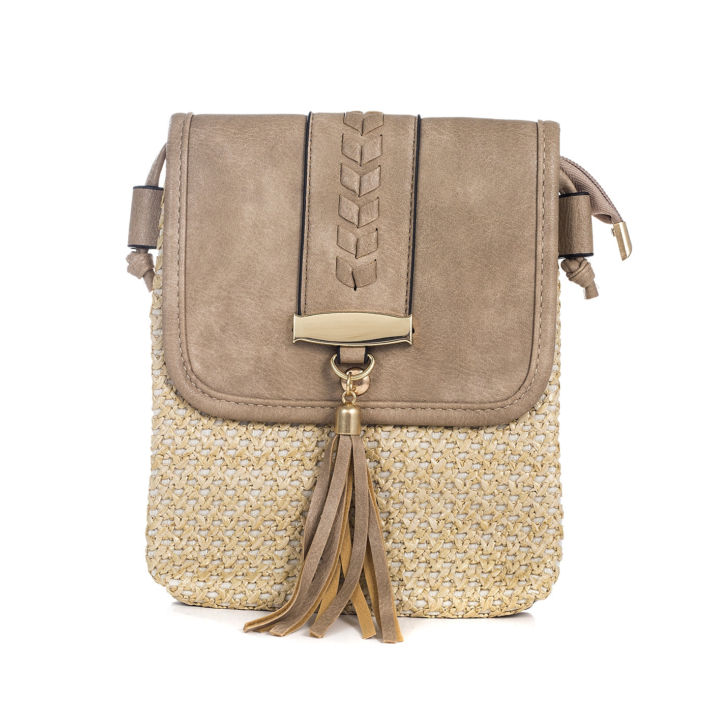 Cross Body Bag B5807-1 BEIGE