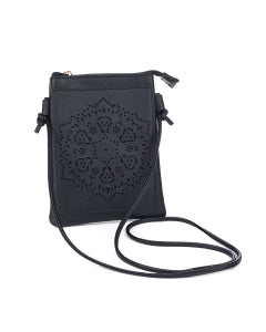 Cross Body Bag B5872-1 Black