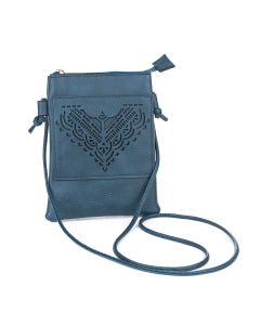 Cross Body Bag B5875-4 Blue