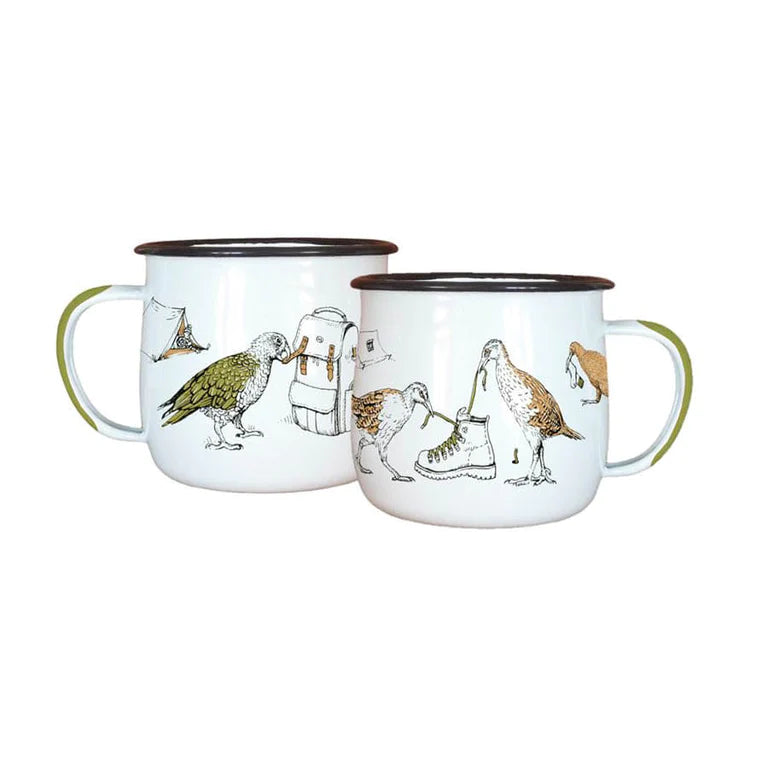 Enamel Mug BIRDS