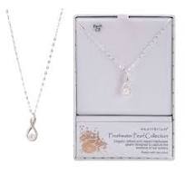 EQUILIBRIUM  Eternity  Fresh Water Pearl Necklace