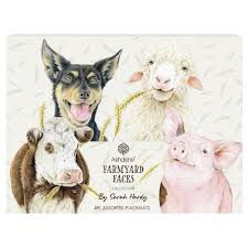 Farm Yard Faces 4 PLACEMATS
