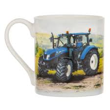 Tractor Then & Now FORD mug