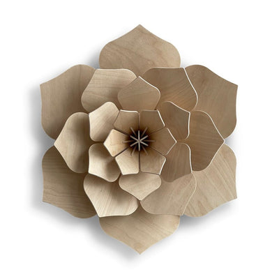 LOVI DESIGN 15 flower Natural Wood