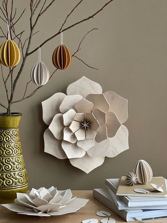 LOVI DESIGN 15 flower Natural Wood