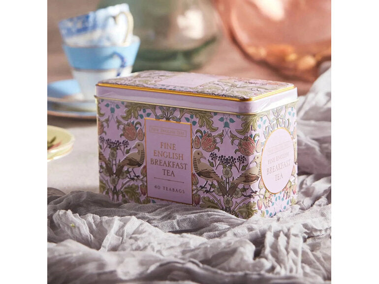 Tea THRUSH & BERRIES CLASSIC TIN pink