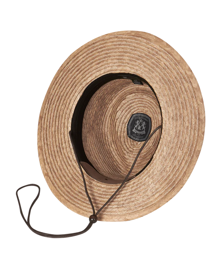 Mens Mid Brim fedora Coastline NATURAL M/L