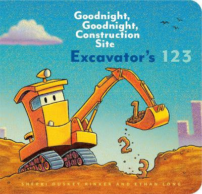 Good Night Construction Site EXCAVATORS123