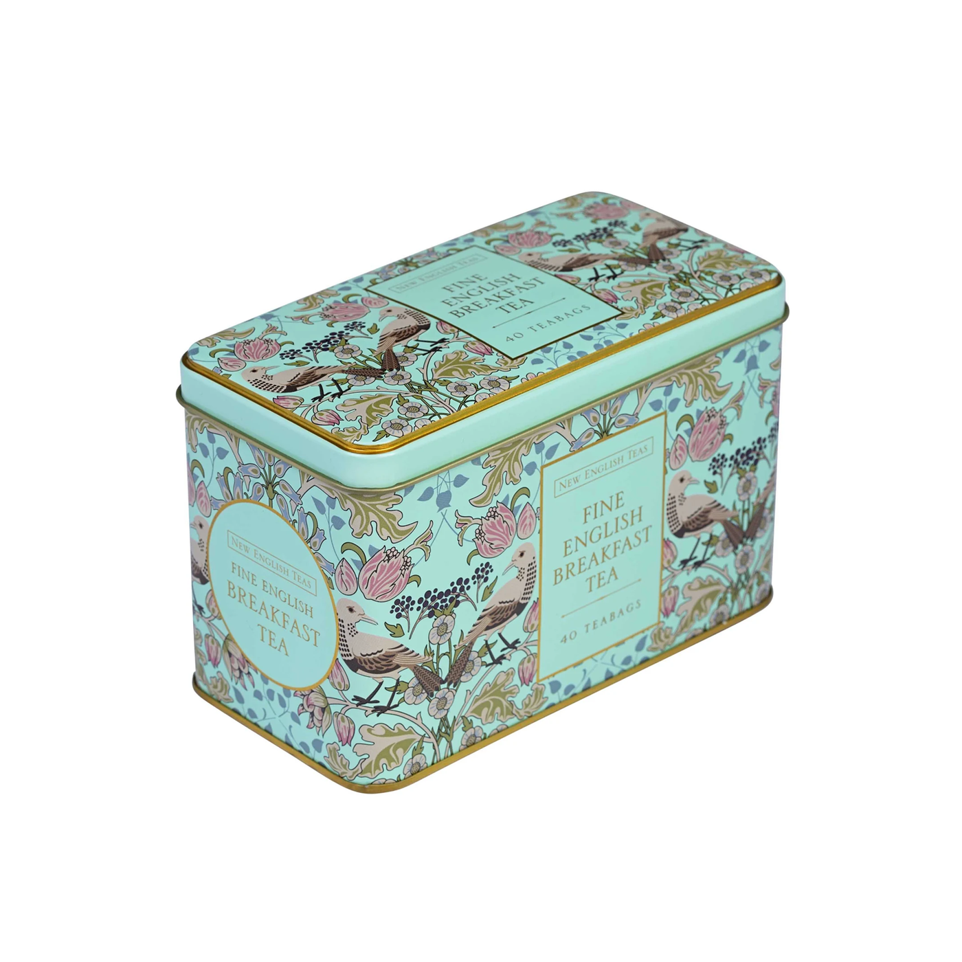 Tea THRUSH & BERRIES CLASSIC TIN mint green