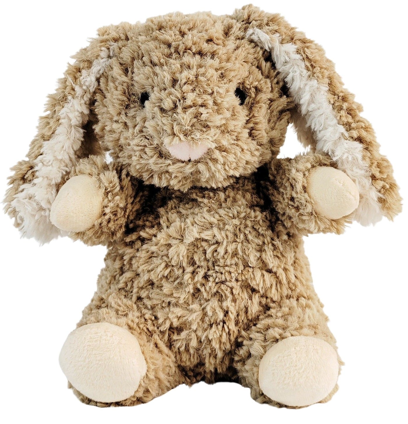 Curly Rabbit Soft Toy Beige  18cm