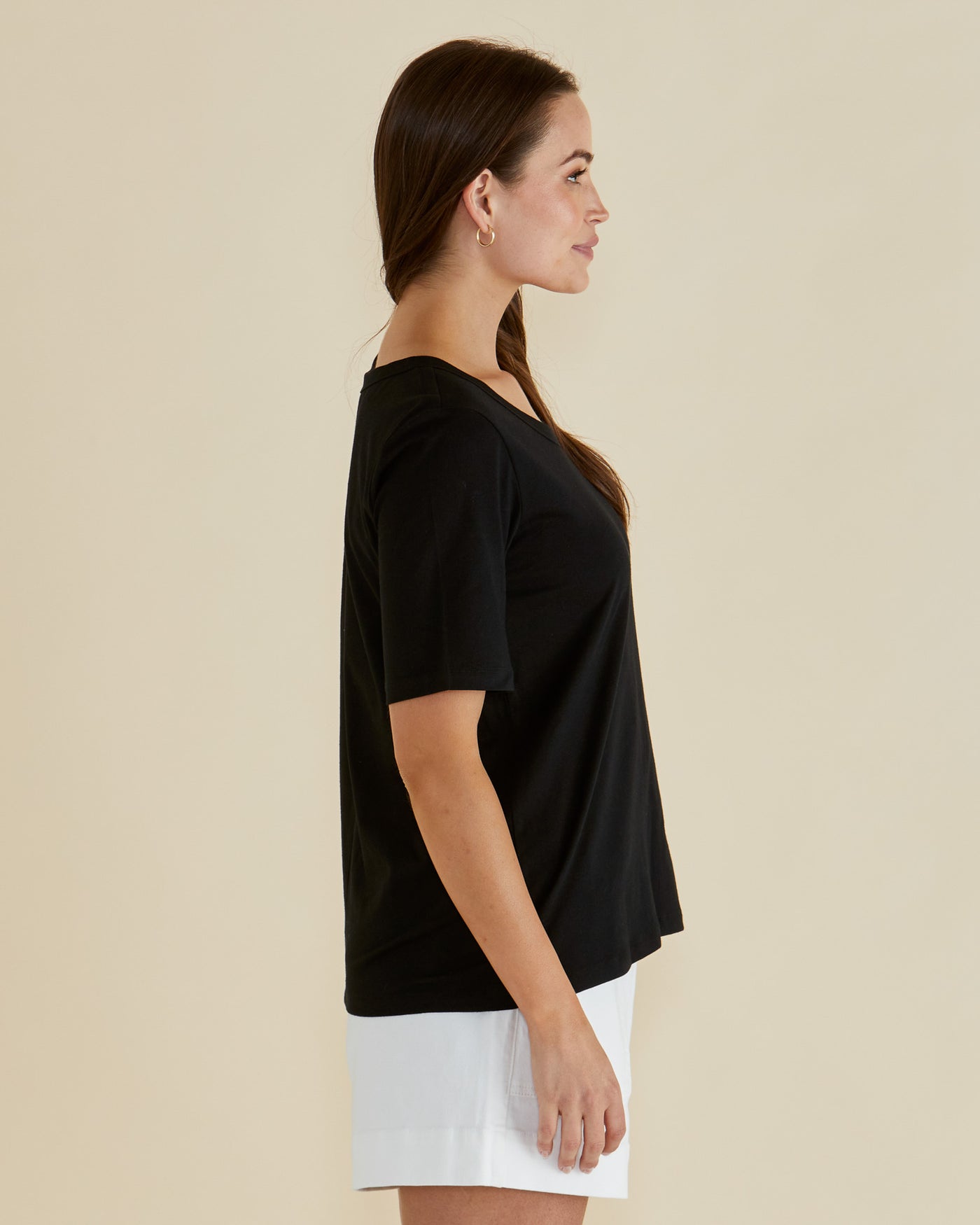 Betty Basics RILEY TEE BLACK
