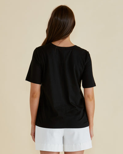 Betty Basics RILEY TEE BLACK