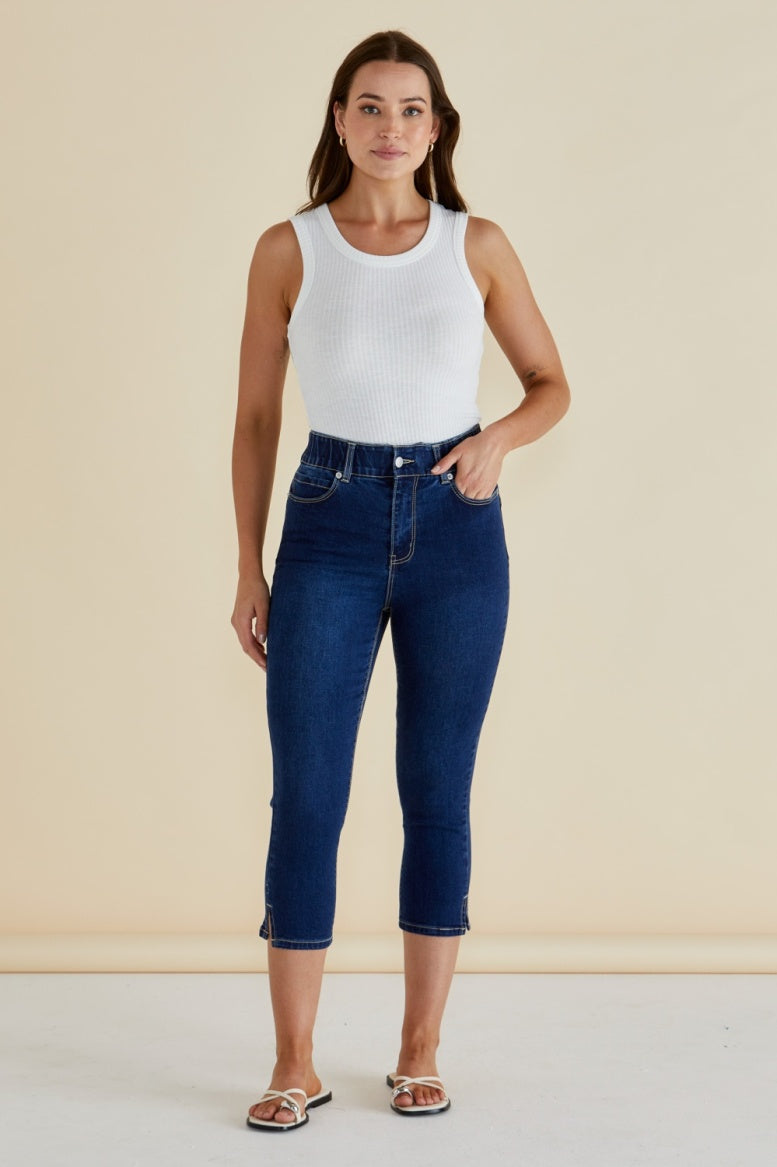 Betty Basics CAMILA CROP JEANS