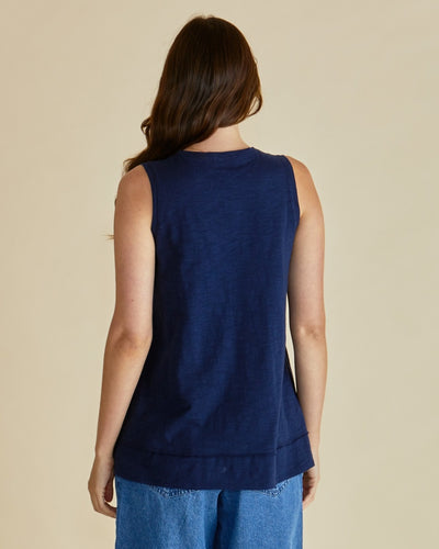 Betty Basics MARIAH TANK NAVY