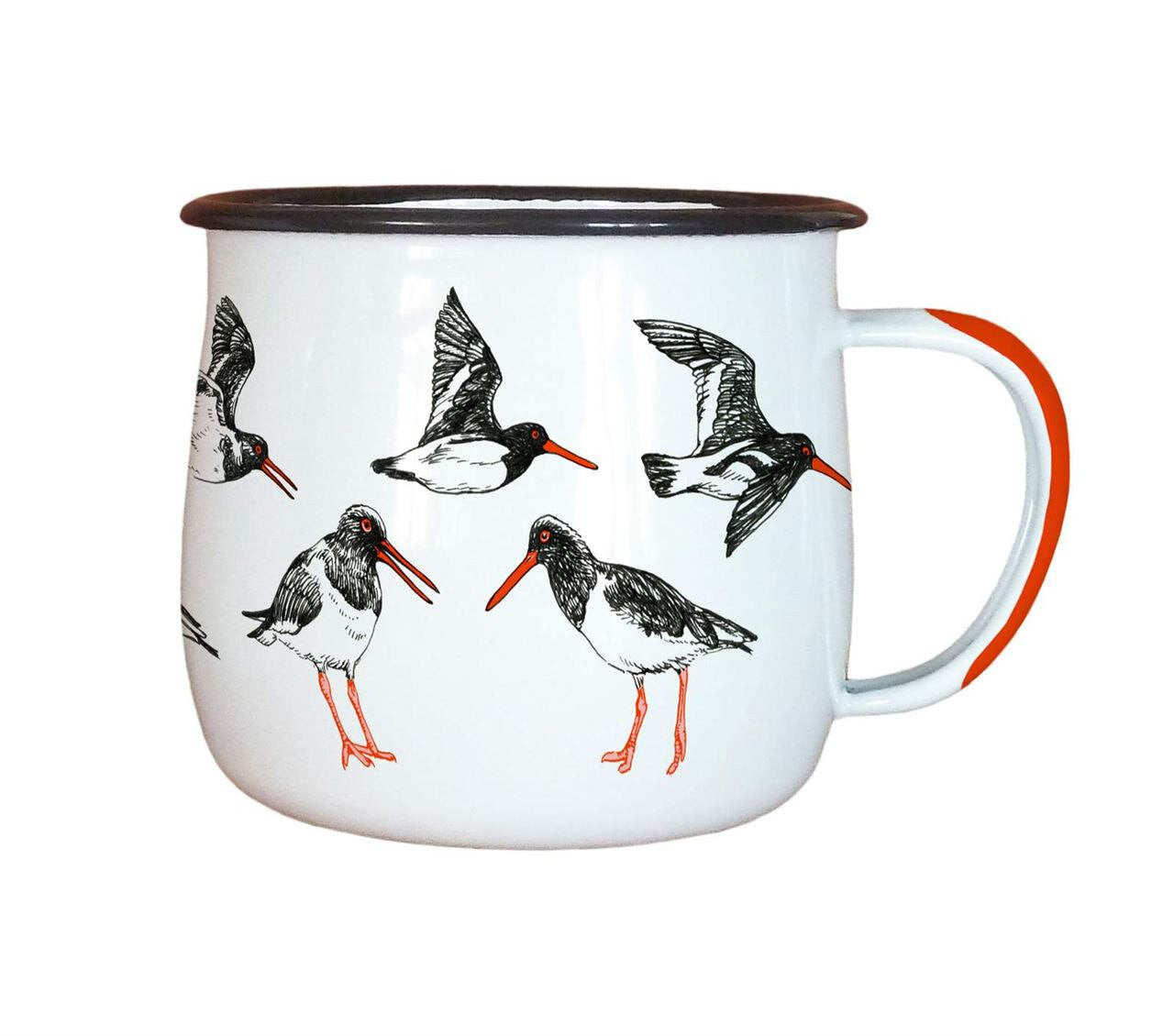 Enamel Mug OYSTERCATCHERS