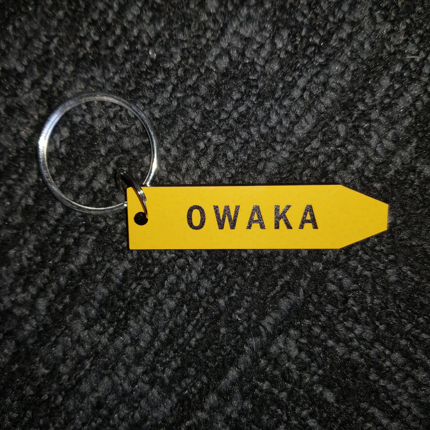 Key Ring Yellow Road Sign's
