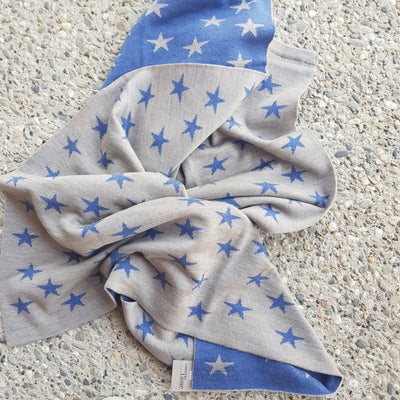 Merino Star Baby Blanket