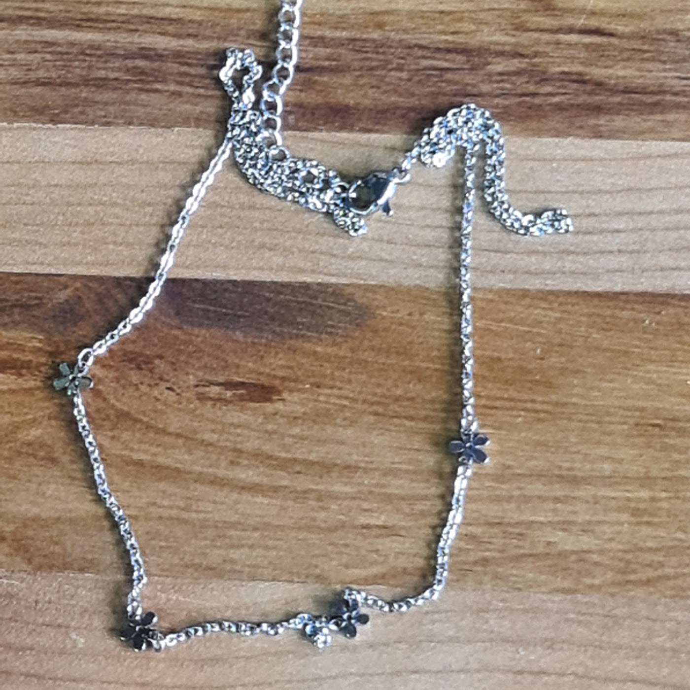 SOME Necklace Stainless Steal Daisy Chain