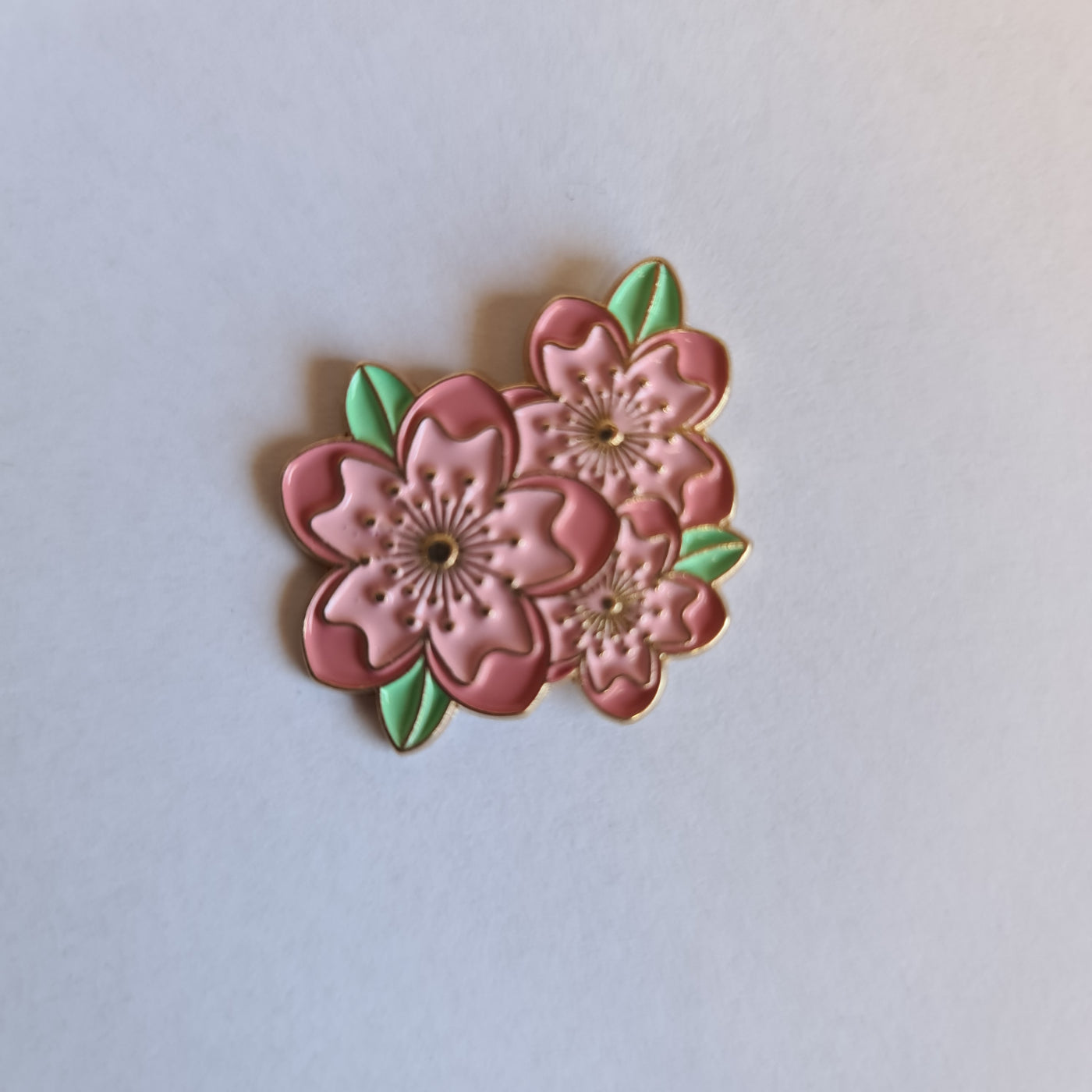 SOME Badge Pink Blossom