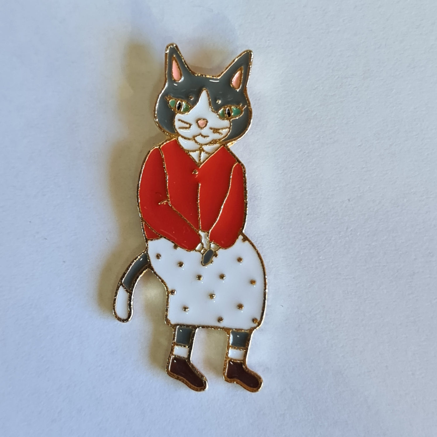 SOME Badge Girl Cat