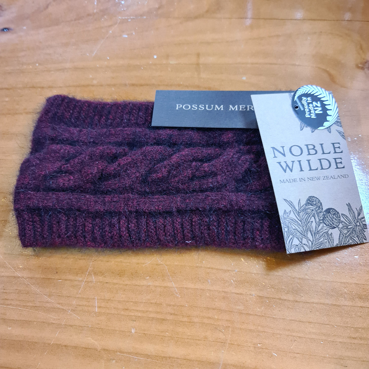 Noble Wild Cable Knit Head Band