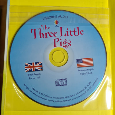 First reading Three Litle Pigs With CD