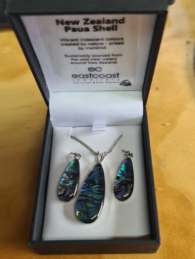 East Coast Jewellery PAUA SET