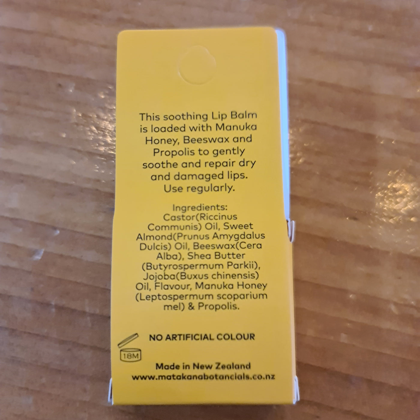 Matakana Lip Balm GBI Vanilla