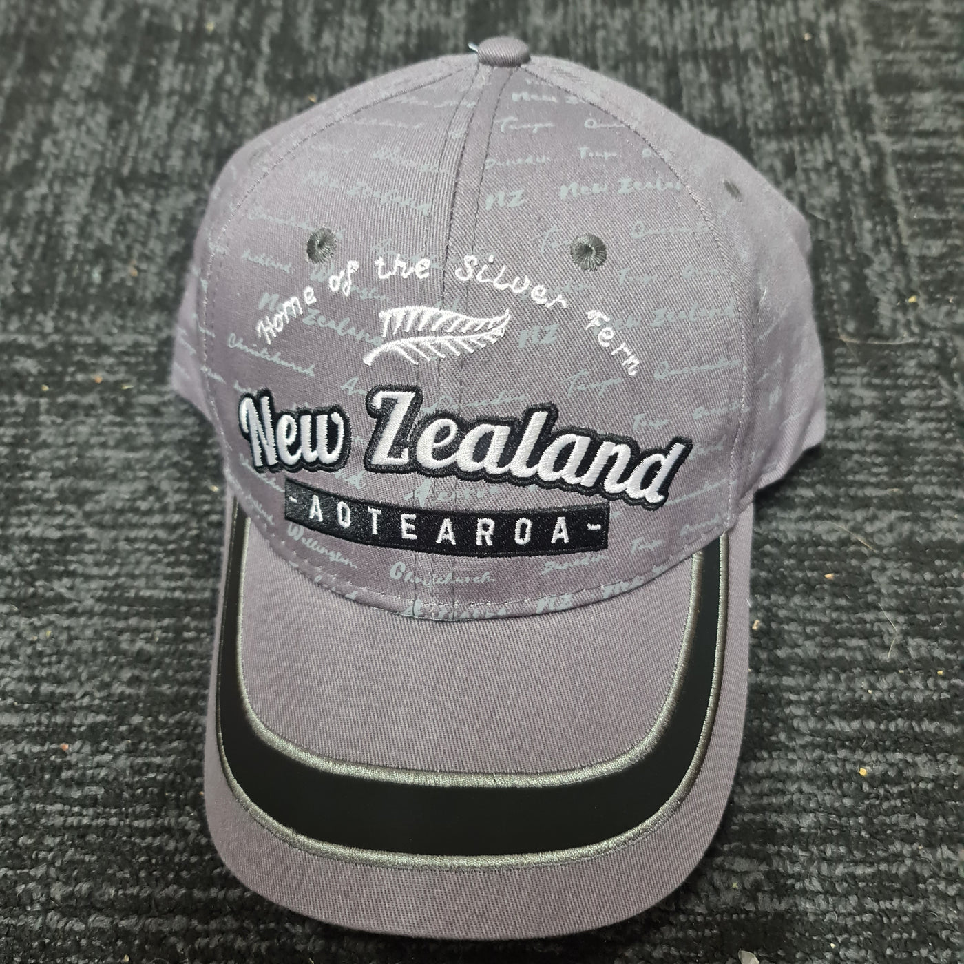 CAP NZ Aotearoa Dark Grey