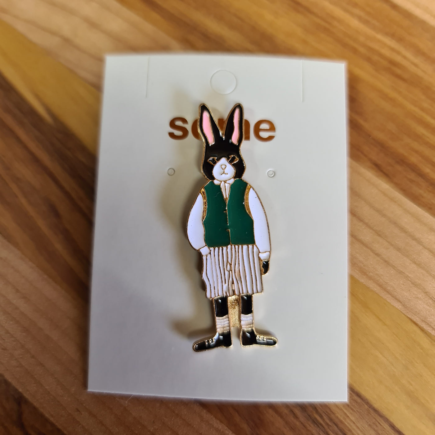 SOME Badge BOY Bunny