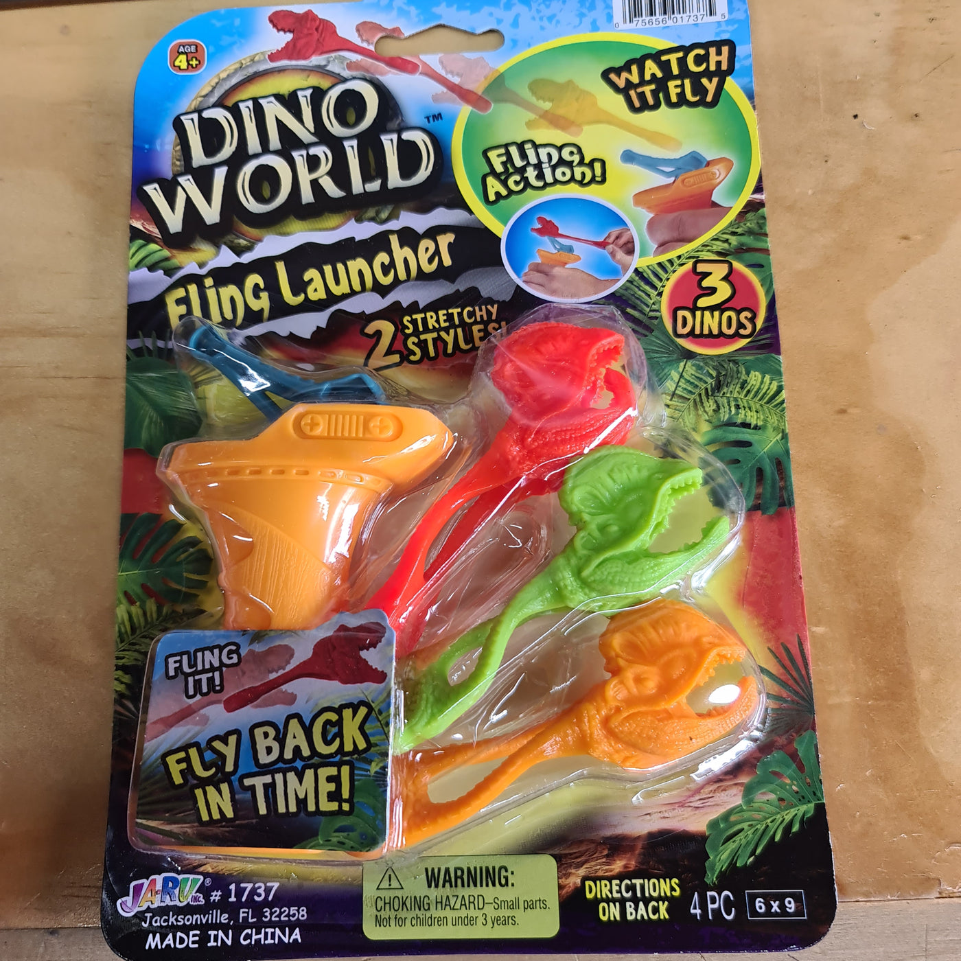 Dino World Fling Launcher
