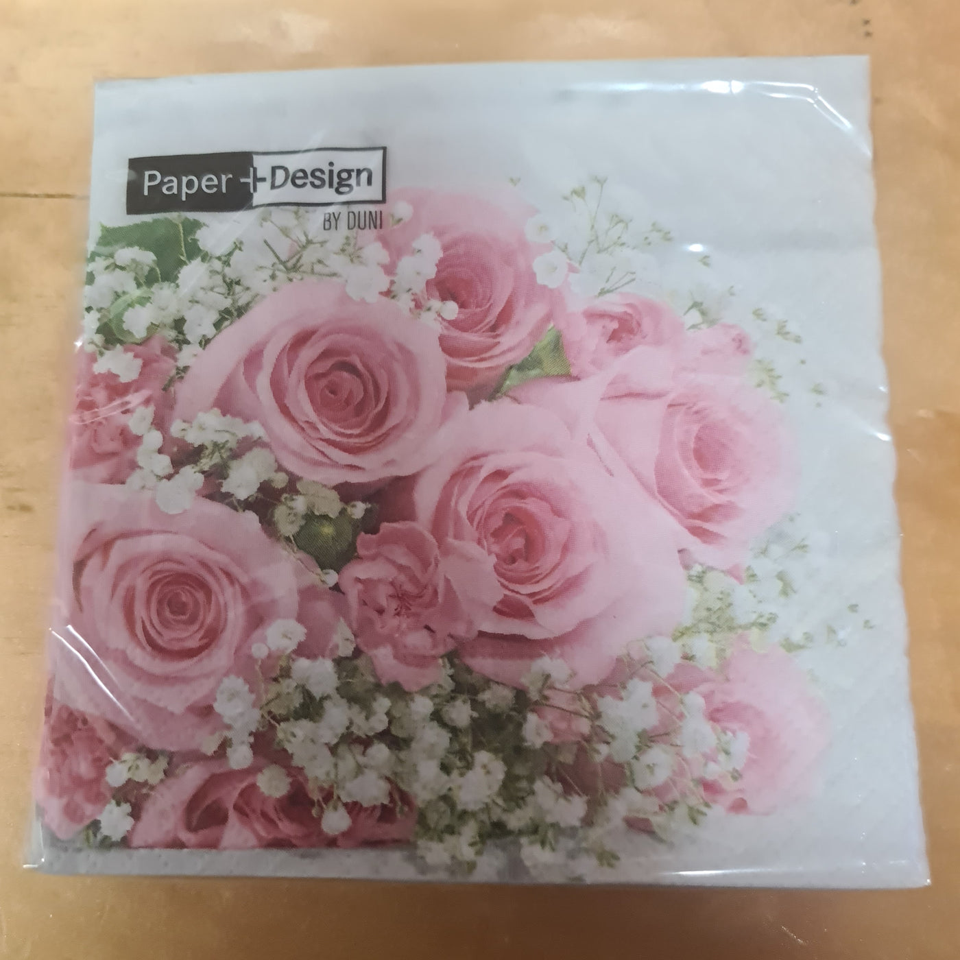 Cocktail Napkin MARRIAGE ROSES