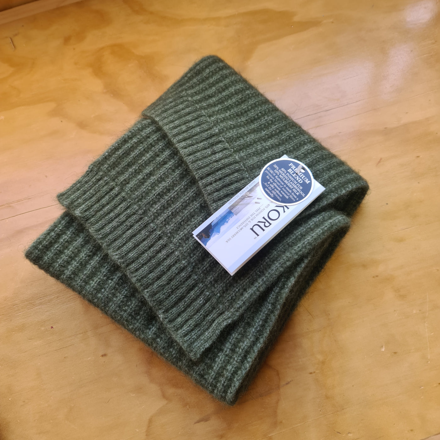 KORU Ribbed Scarf