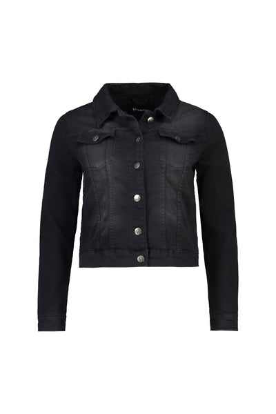 Vassalli Jacket Denim BLACK